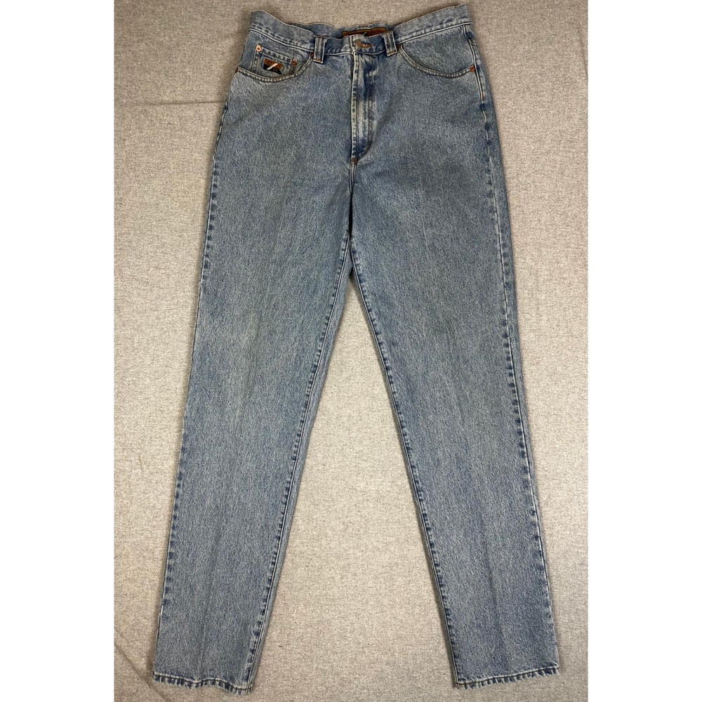 Cutter Buck Jeans Mens 38T 39" Inseam Blue Super Long Straight Leg Cotton